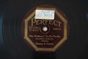 "Die Walkyre" : No-yo-to-ho; Brunhilde's battle cry / (Wagner)
