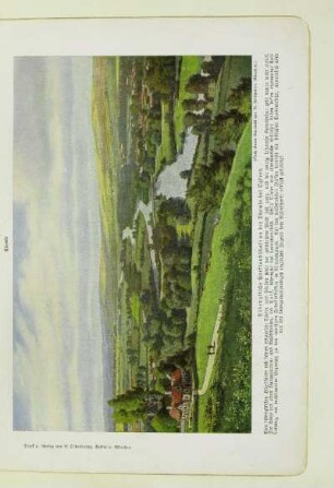 Südenglische Parklandschaft an der Themse bei Oxford