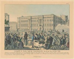 Ereignisse in Berlin nach der Schreckensnacht vom 18n auf den 19n März 1848