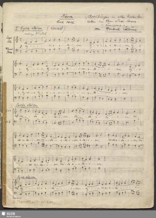 Missa una voce