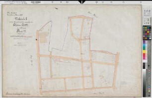 Rheine (Rheine), Zusammenlegung Rheine, Urkarte II Rheine Stadt Flur 11