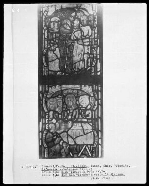Südliches Chorfenster — Szenen aus der Legende der heiligen Elisabeth