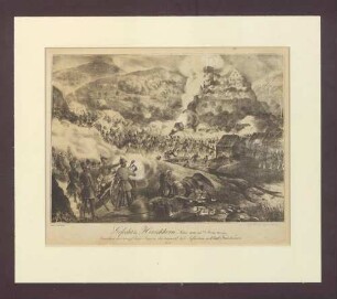 "Gefecht bei Hirschhorn am Neckar am 15ten Juni (abends) zwischen den königl. bayr. Jägern, der kurfürstl. hess. Infanterie und d. bad. Freischaaren. 1849"