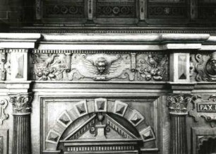 Detail der Brüstung