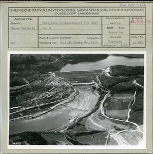 Schwammenauel, Talsperre