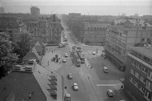 Stadtratsbeschluss zum Umbau der Kreuzung Karlstor/Ecke Kriegsstraße.