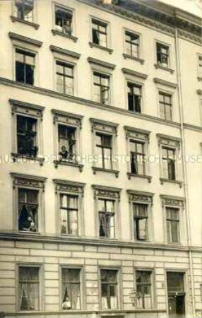Ansicht eines Berliner Wohnhauses