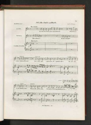 No. 2. Recitativ und Duett.