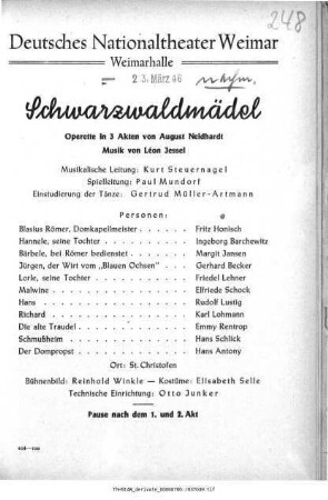 Schwarzwaldmädel