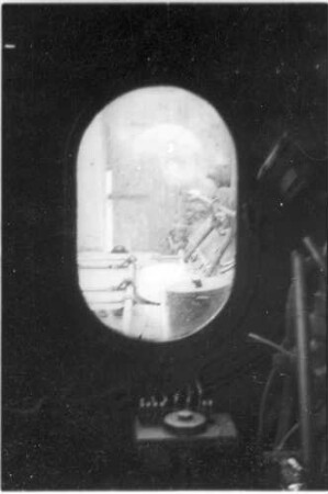 Gammertingen, Lok 11, Heizerseite, alter Lokschuppen (Abbruch 2000)