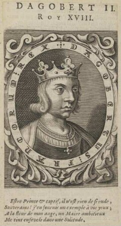 Bildnis des Dagobert II.