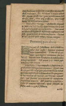 Prooemii pars altera.
