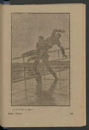 ... y lo arrojó al agua... - [Ilustración]