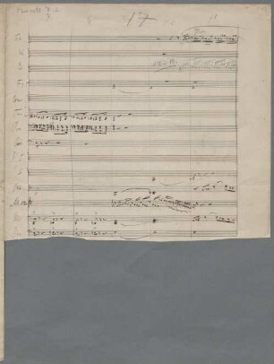 Concertos, vlc, orch, a-Moll, Fragments - BSB Mus.coll. 7.2 : [without title]
