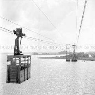 Seilbahn auf der Insel Riems (Greifswald)