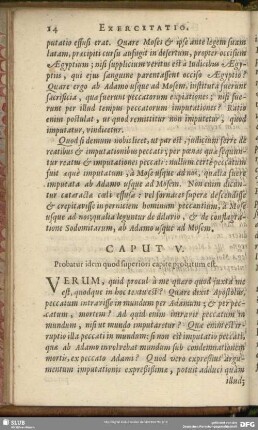 Caput V. Probatur idem quod superiori capite probatum est