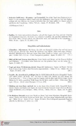 I. Japan (Nr. 1-402)