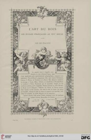 12: L' art du bois : les écoles franҫaises au XVIe siècle, [3]; Ile-de-France