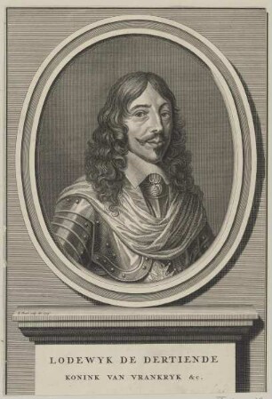 Bildnis des Lodewyk XIII., König von Frankreich