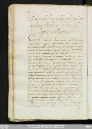 Perche molti huomini di grande intelletto sogliano abbagliarsi ed errare nel leggere et nello scrivere.