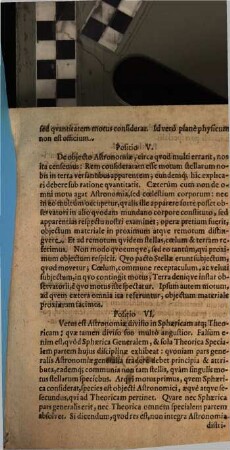 Positionum Astronomicarum Denarius ..., 1. De Natura Et Constitutione Astronomiae