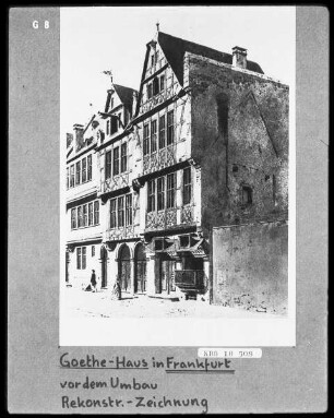 Goethes Geburtshaus am Großen Hirschgraben