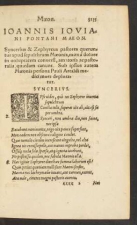 Ioannis Ioviani Pontani Maeon.