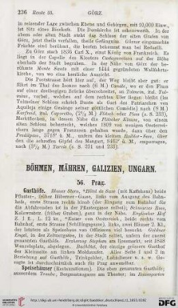 Böhmen, Mähren, Galizien, Ungarn