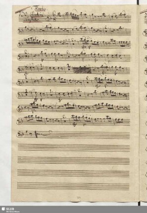 732. Cavatina: Amor non sò che sia / Paisiello, G.