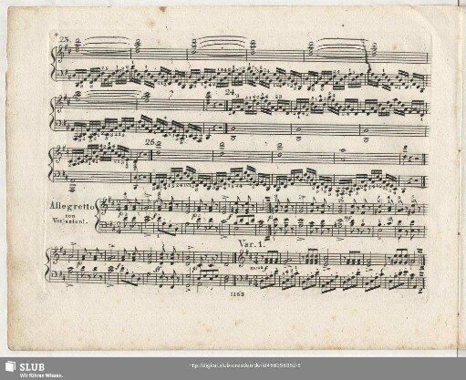 Allegretto con Variazioni.