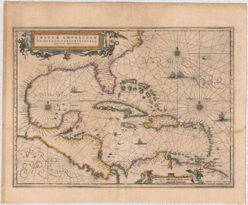 Insulæ Americanæ In Oceano Septentrionali, cum Terris adiacentibus