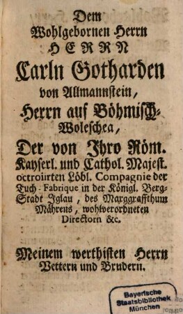 Der Neu-ankommende Holländische Gärtner: Oder Gründlicher und deutlicher Unterricht, Wie die Holländische Blumen-Zwiebel, als Tulipen, Hyacinthen, Narcissen, Jonquillien, Irides, Martagons, Ranunculn, Anemonen etc. etc. In unserm Ober-Teutschland am sichersten zu pflantzen, zu warten und zu vermehren sind : Ein Werck, so sich um desto mehr recommendirt, als darinnen dergleichen Particularitäten und Handgriffe vorkommrn, welche vielleicht noch manchem Gärtner bißhero unbekannt gewesen, vielweniger in denen Garten-Büchern gefunden werden. Alles aus eigener Erfahrung zusammen getragen, und denen curieosen Blumen-Liebhabern zum Vergnügen ans Liecht gegeben. Nebst einem Anhang, wie Blumen ausser der Zeit mitten im Winter in einem Wasser-Glass, ohne Schaden der Zwiebel, hervorzubringen; Zu welchem noch kommt: Ein regelmäßiger Bericht, vom Versetzen und nöthigen Beschneiden derer Zwerg-Obst-Bäume: wie auch von der eigentlichen Warte der Pomeranzen und Citronen-Bäume, auch wie diese durch ihre Blätter zu erziehen und fortzupflanzen