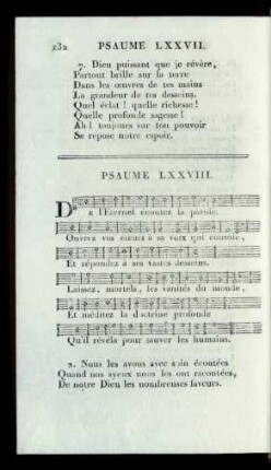 Psaume LXXVIII.