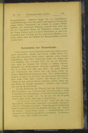 Fortschritte der Photochemie