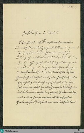 Brief von Vinzenz Lachner an Friedrich Gernsheim vom 14.05.1890 - K 2718, 3