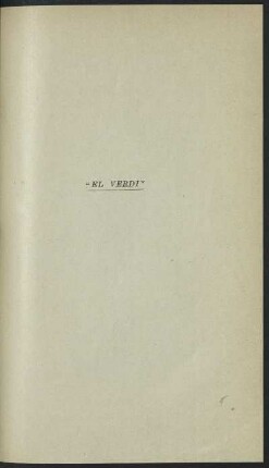 "El Verdi"