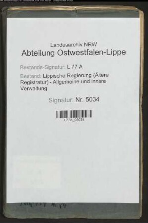 Kollekte für die Abgebrannten zu Barntrup