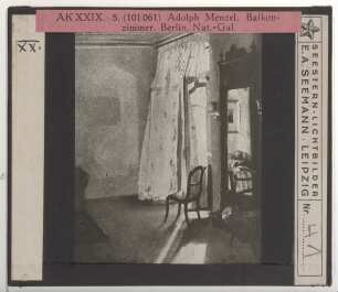 Menzel, Balkonzimmer