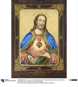 Geheiligtes Herz Jesu. Le Sacré Coeur de Jesus. The sacred heart of Jesus. El sacrado Corazon de Jesus.