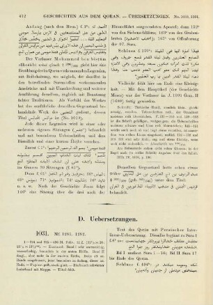 D. Übersetzungen (No. 1031-1032)