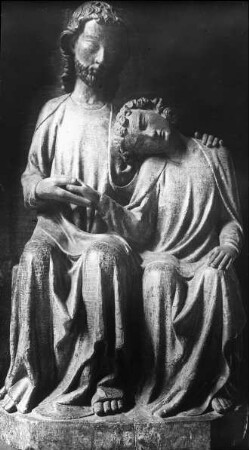 Berlin, Christus-Johannes-Gruppe, Sigmaringen. Staatliche Museen zu Berlin - Preußischer Kulturbesitz, Skulpturensammlung, schwäbisch