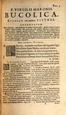 Pub. Virgilii Maronis Opera Omnia : Cum Notis selectissimis Variorum, Servii, Donati, Pontani, Farnabii, &c. et Indice Locupletissimo, Rerum, ac Verborum