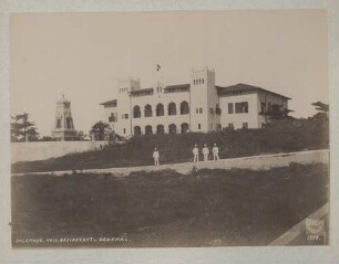 Bagamoyo.Kaiserliches Bezirksamt u. Denkmal