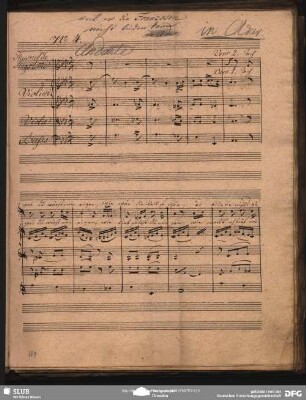 No. 4 Lied: "Ach wenn du wärst mein eigen"