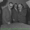 Besuch von Dr. Siegfried Balke (Bundesminister für Atomkernenergie und Wasserwirtschaft (BMAtW)) am Kernforschungszentrum Karlsruhe (KfK)