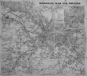 Meinholds Plan von Dresden