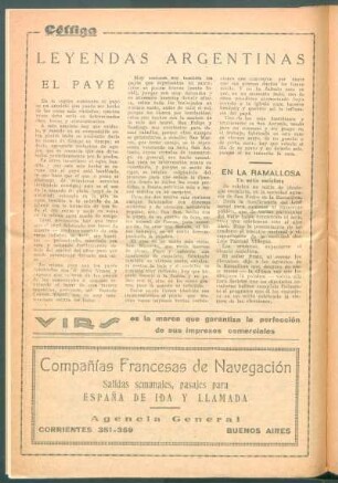 Leyendas argentinas : El payé