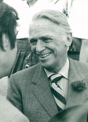 IFF 1972. Ankunft Tempelhof Douglas Fairbanks Jr.