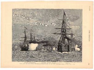 The Last of the Naval Demonstration - Dispersal of the International Fleet, Dec. 5, 1880.- H.M.S. "Monarch" (Admiral Seymour"s Flag-Ship).- H.M.S. "Thunderer", H.M.S. "Helicon", "Suffren" (French).- "Custora" (Austrian)