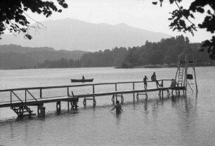 Seehausen: Strandbad, Badesteg